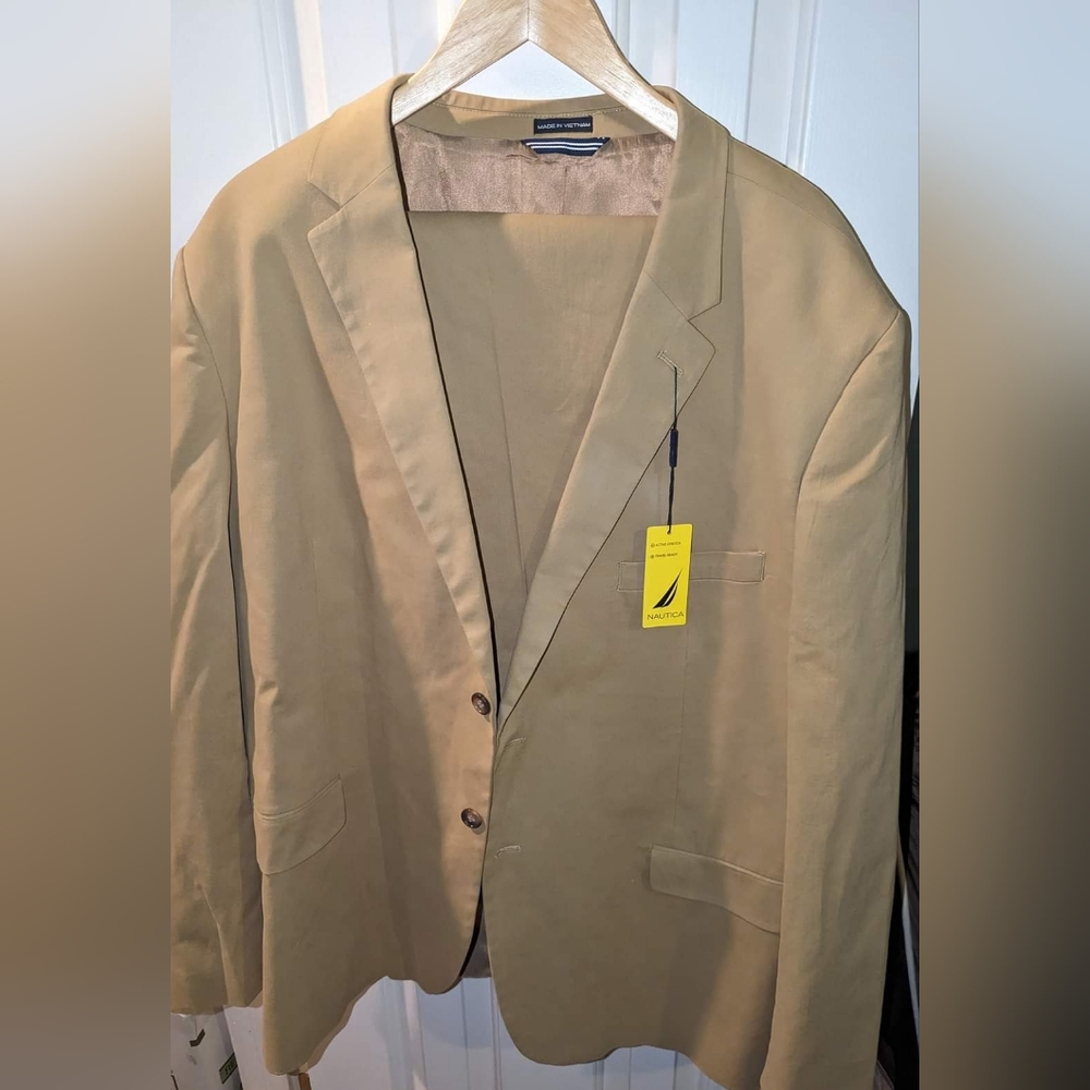 (Pants Only) Brand New w/Tags. Nautica Suit Separates Camel Color